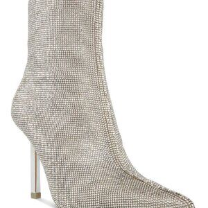 Steve Madden Women's Elysia Fashion Boot, Rhinestone, 8.5